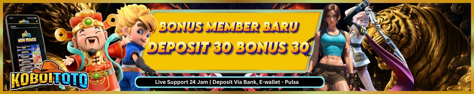 Koboitoto Bonus 30 dapat 30